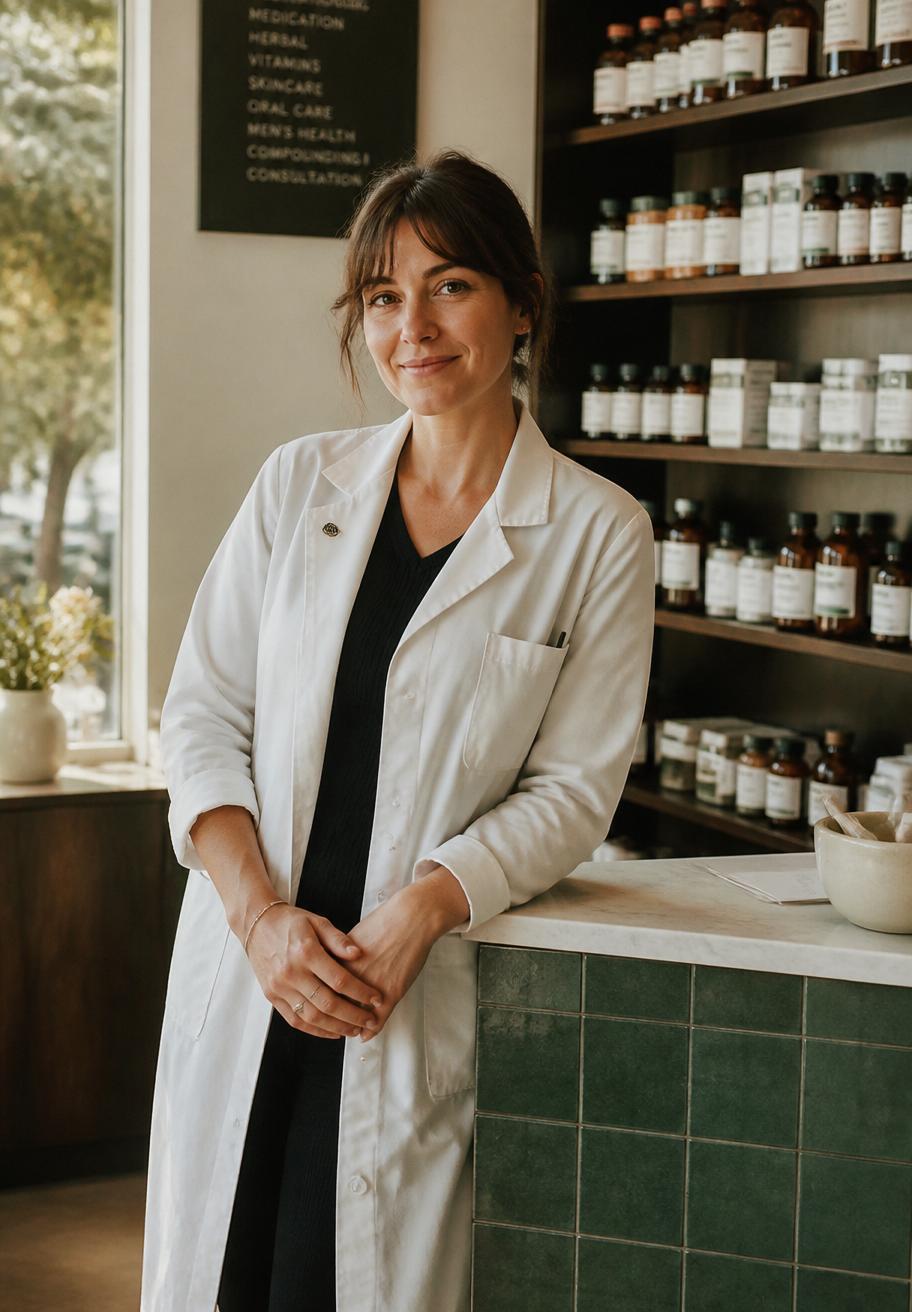 Pharmacist in the Greenhill Specialty Pharmacy compounding room